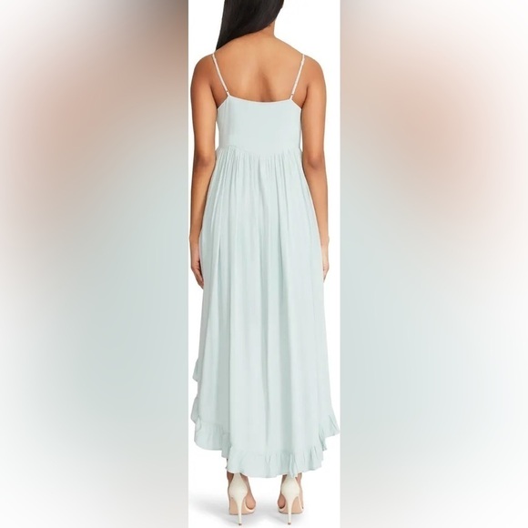 NWT BB Dakota by Steve Madden Ruffle High/Low Hem Sleeveless Dress - Picture 2 of 2
